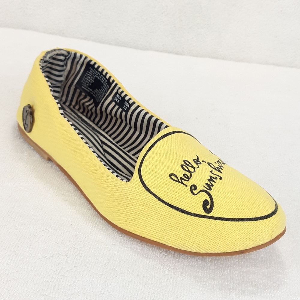 LOLY IN THE SKY  "SONIA" HELLO SUN SHINE Flat Shoes - Picture 4 of 16